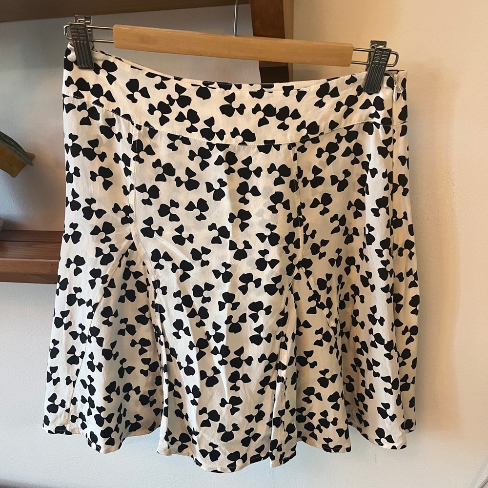Joie silk flutter skirt small